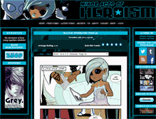 Tablet Screenshot of minoractsofheroism.com